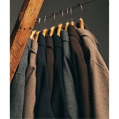 BISHU WOOL MOSSA モッズコート（ネイビー）｜詳細画像