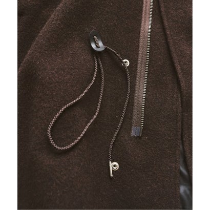 BISHU WOOL MOSSA モッズコート（ネイビー）｜詳細画像
