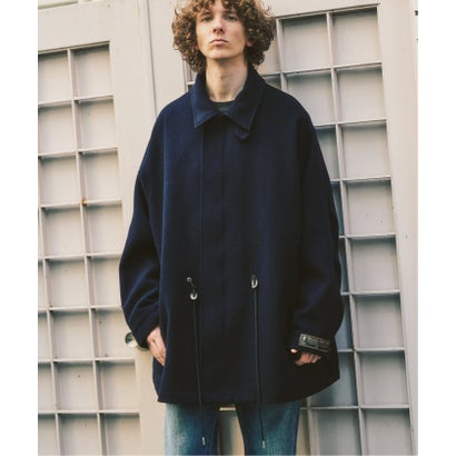 BISHU WOOL MOSSA モッズコート（ネイビー）｜詳細画像
