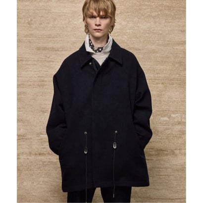 BISHU WOOL MOSSA モッズコート（ネイビー）｜詳細画像