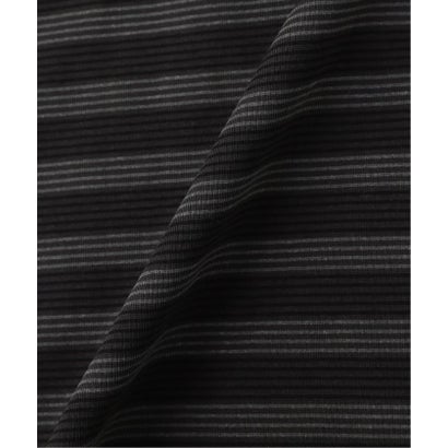 フォーワンセブン エディフィス 417 EDIFICE ガーメントダイ ボーダー ロングスリーブTシャツ （ネイビー A）｜詳細画像