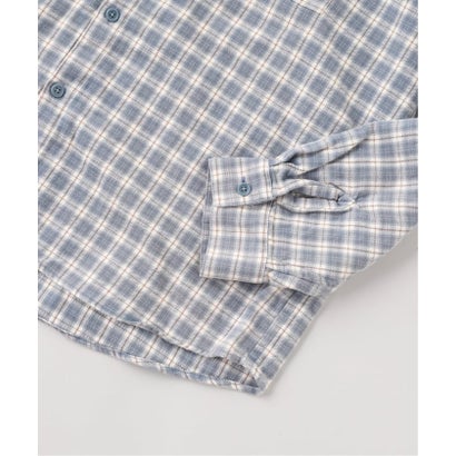 フォーワンセブン エディフィス 417 EDIFICE ANACHRONORM / アナクロノーム CHECK WIDE SHIRTS （ブルー A）｜詳細画像