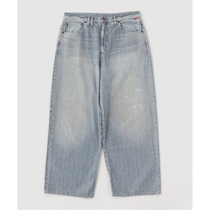 ANACHRONORM / アナクロノーム HERRINGBONE DENIM WIDE 5P PT （ネイビー）｜詳細画像
