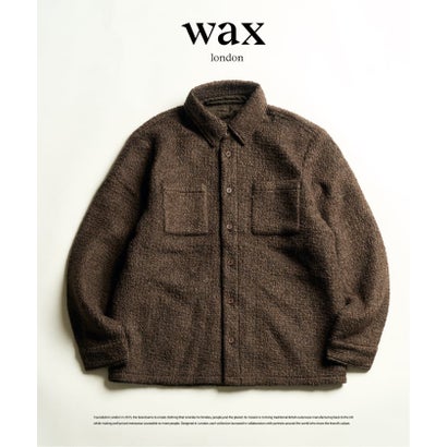 【WAX LONDON / ワックス ロンドン】MOUNT REVERSIBLE OVERSHIRT （グレー）｜詳細画像