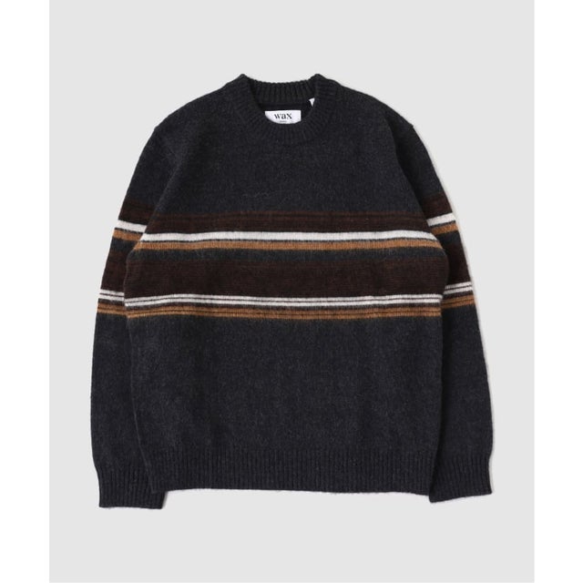 【WAX LONDON / ワックス ロンドン】 ニットセーター （グレー）