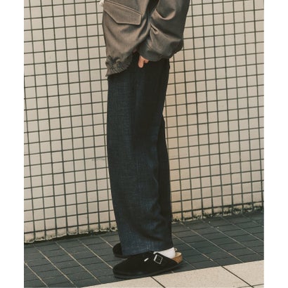 ミックスツイード 2タック パンツ （グレー）｜詳細画像