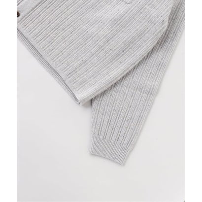 フォーワンセブン エディフィス 417 EDIFICE crepuscule / クレプスキュール Nep Knit Shirt （ブラック）｜詳細画像