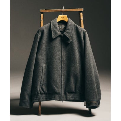 BISHU WOOL MOSSA ブルゾン （グレー）｜詳細画像