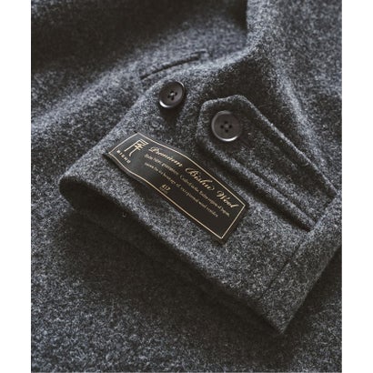 BISHU WOOL MOSSA コート （ブラック）｜詳細画像