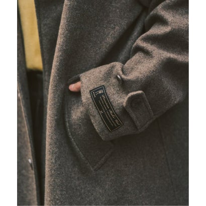 フォーワンセブン エディフィス 417 EDIFICE BISHU WOOL MOSSA コート （ブラウン）｜詳細画像