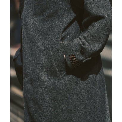 フォーワンセブン エディフィス 417 EDIFICE BISHU WOOL MOSSA コート （ブラウン）｜詳細画像