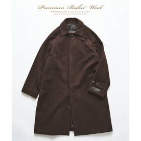 BISHU WOOL MOSSA コート （ブラウン）