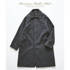 BISHU WOOL MOSSA コート （グレー）