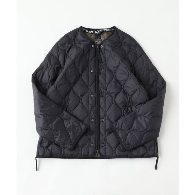 TAION / タイオン M65 LINER W-ZIP SHORT DOWN JKT （ブラック）