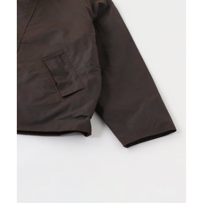 【Barbour / バブアー】 os transport wax jacket （ブラウン）｜詳細画像
