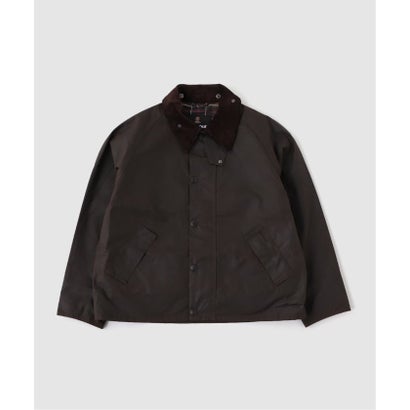 【Barbour / バブアー】 os transport wax jacket （ブラック）｜詳細画像