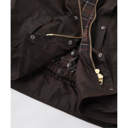 【Barbour / バブアー】 os transport wax jacket （ブラック）｜詳細画像