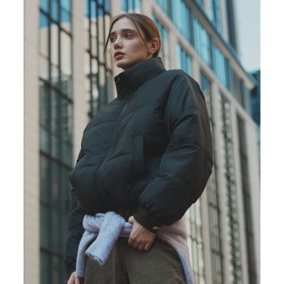 アドティエ ad thie 【2026AW新作】スタンドカラーパデットブルゾン （グレー）｜詳細画像