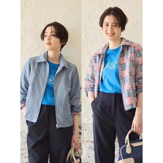 リバーシブルジップジャケット （ロイヤルブルー）