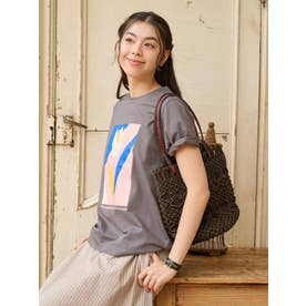 【吸水速乾・UVケア】チューリップTシャツ （グレー系）