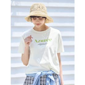 ラバープリントロゴTシャツ （アイボリー）