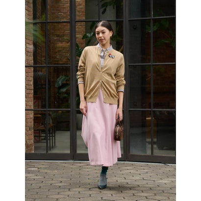 クルーネックカーディガン【ZEGNA BARUFFA】【セットアップ】 （ブラック）｜詳細画像