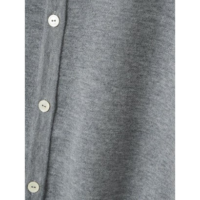 クルーネックカーディガン【ZEGNA BARUFFA】【セットアップ】 （ブラック）｜詳細画像