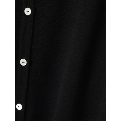 クルーネックカーディガン【ZEGNA BARUFFA】【セットアップ】 （ブラック）｜詳細画像