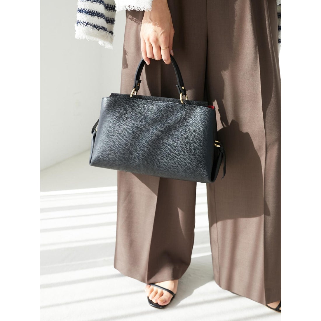 ルクールブラン le.coeur blanc MILLELA FIRENZE 2WAYトラペーズバッグ