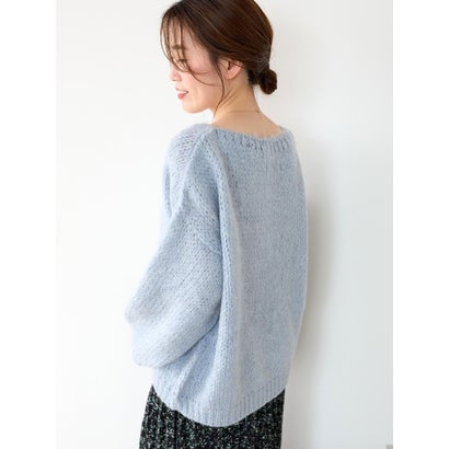 TRICOTS JEAN MARC ボートネックニット （グレー）｜詳細画像