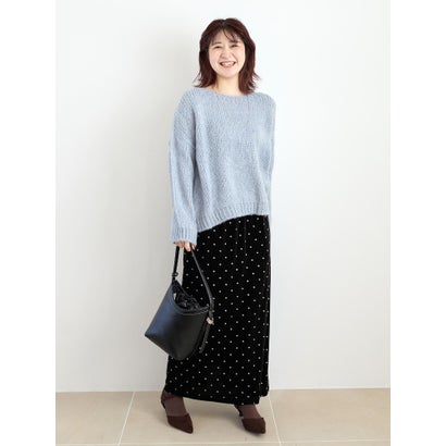 TRICOTS JEAN MARC ボートネックニット （グレー）｜詳細画像
