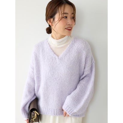 TRICOTS JEAN MARC Vネックニット （グレー）｜詳細画像