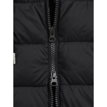 ルクールブラン le.coeur blanc TAION KNIT DOCKING DOWN JACKET （ブラック）｜詳細画像