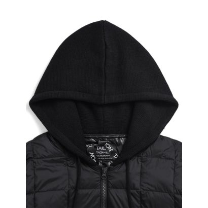 ルクールブラン le.coeur blanc TAION KNIT DOCKING DOWN JACKET （ベージュ）｜詳細画像
