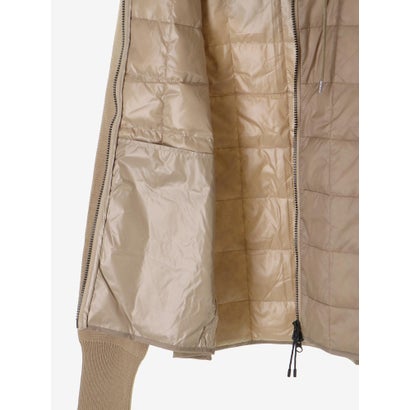 ルクールブラン le.coeur blanc TAION KNIT DOCKING DOWN JACKET （ベージュ）｜詳細画像