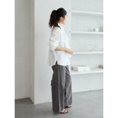 レースボウタイシャツ （ホワイト）｜詳細画像