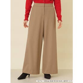 ワイドパンツ【NEMIKA】 （キャメル系）
