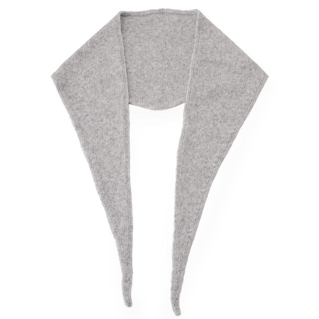 ニットスカーフ【NEMIKA】 （グレー）