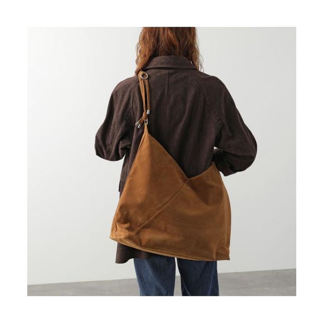 トートバッグ Knot handle bag 252-210503 （5.キャメル）