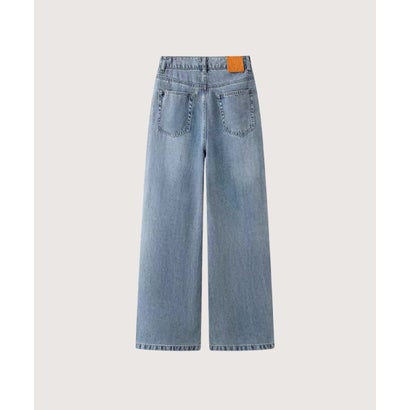 Floral Embroidery Denim Pants （Blue）｜詳細画像
