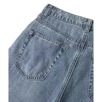 Floral Embroidery Denim Pants （Blue）｜詳細画像