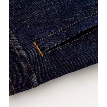 Cropped Lapel Denim Jacket （Blue）｜詳細画像