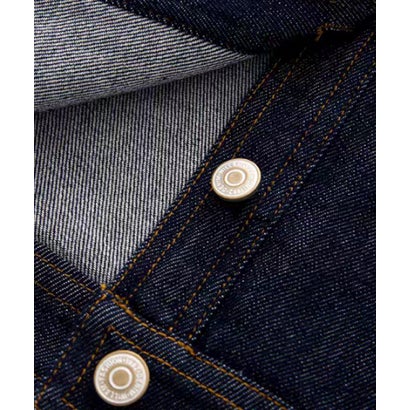 Cropped Lapel Denim Jacket （Blue）｜詳細画像