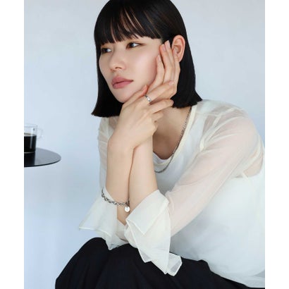 【限定展開】“LH-1”クロスデザインリング/サージカルステンレス（金属アレルギー対応） （シルバー）｜詳細画像