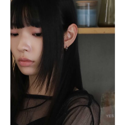 【限定展開】“LH-1”ツイストフープピアス/スペシャルパッケージ/サージカルステンレス（金属アレルギー対応） （シルバー）｜詳細画像