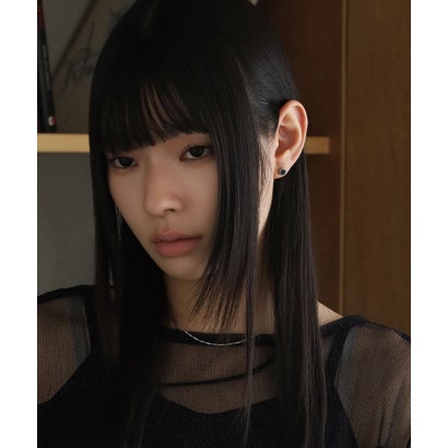 “LH-1”サークルコインスタッズピアス（シルバー×ブラック）/スペシャルパッケージ/サージカルステンレス （シルバー×ブラック）｜詳細画像
