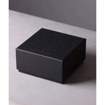 “LH-1”サークルコインスタッズピアス（シルバー×ブラック）/スペシャルパッケージ/サージカルステンレス （シルバー×ブラック）｜詳細画像