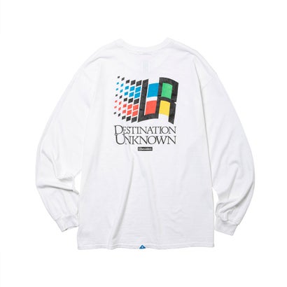 リベレイダース Liberaiders オーバーサイズ ロゴ ロングスリーブTシャツ（OS LOGO L/S TEE?） （WHITE）｜詳細画像