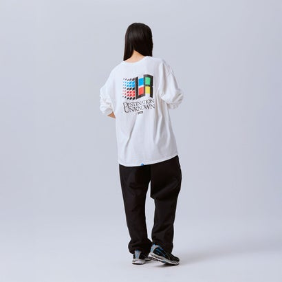 リベレイダース Liberaiders オーバーサイズ ロゴ ロングスリーブTシャツ（OS LOGO L/S TEE?） （WHITE）｜詳細画像