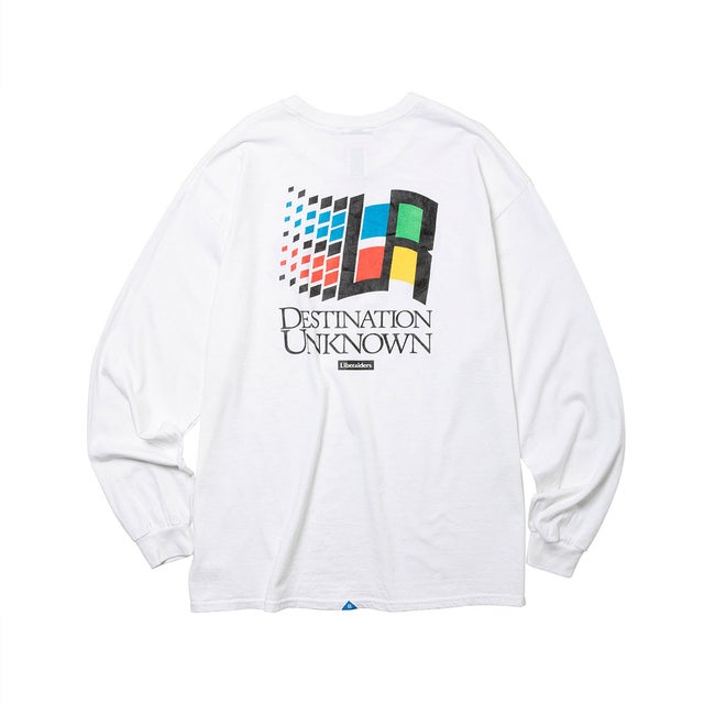 オーバーサイズ ロゴ ロングスリーブTシャツ（OS LOGO L/S TEE?） （WHITE）